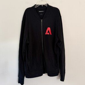 adobe max // sport-tek limited edition miami 2024  lightweight bomber jacket L